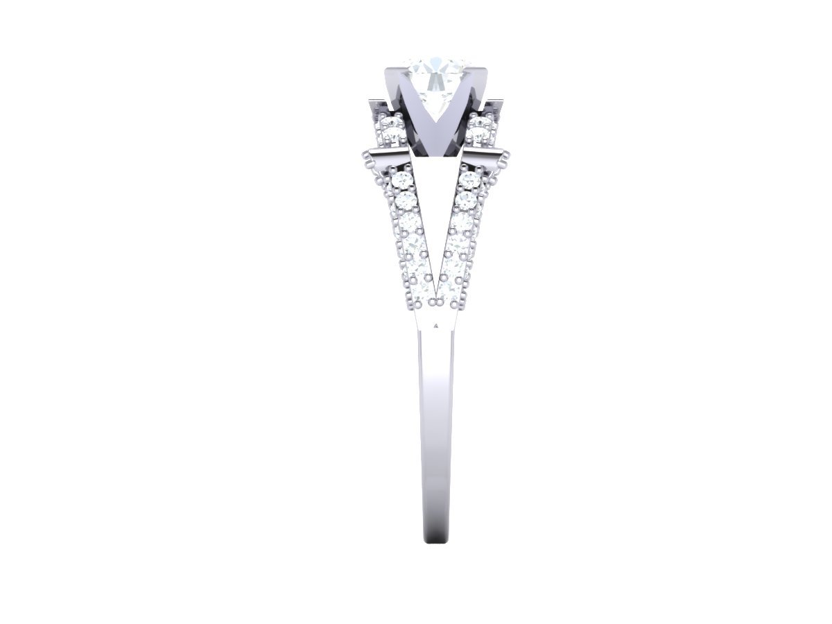 Unique Fashion Wedding Ring I1 G 1.80 Carat Genuine Diamond 14k Solid Gold