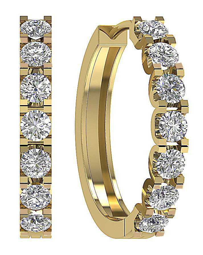 UniqueStyleDesignerEarringProngSet