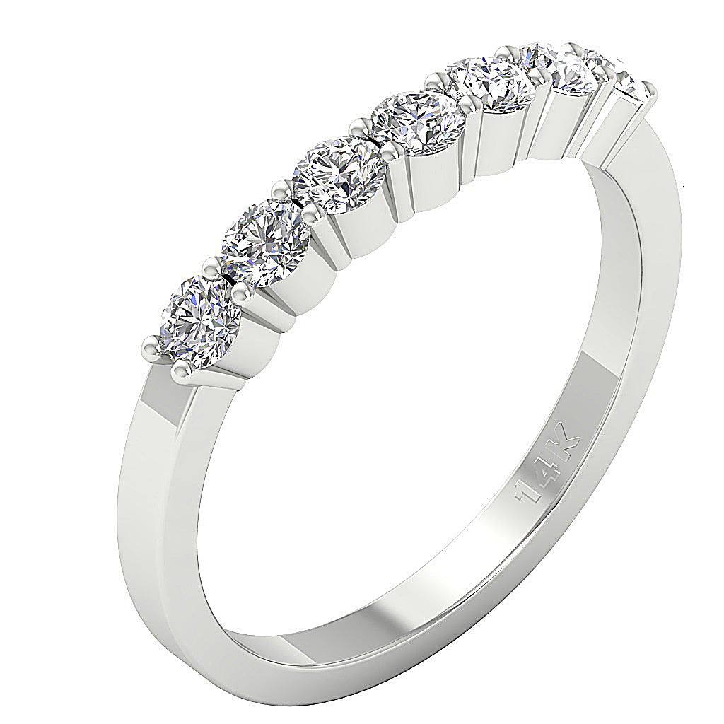 Engagement Ring Natural Diamond I1 G 0.85 Ct 14K Rose Gold Prong Set