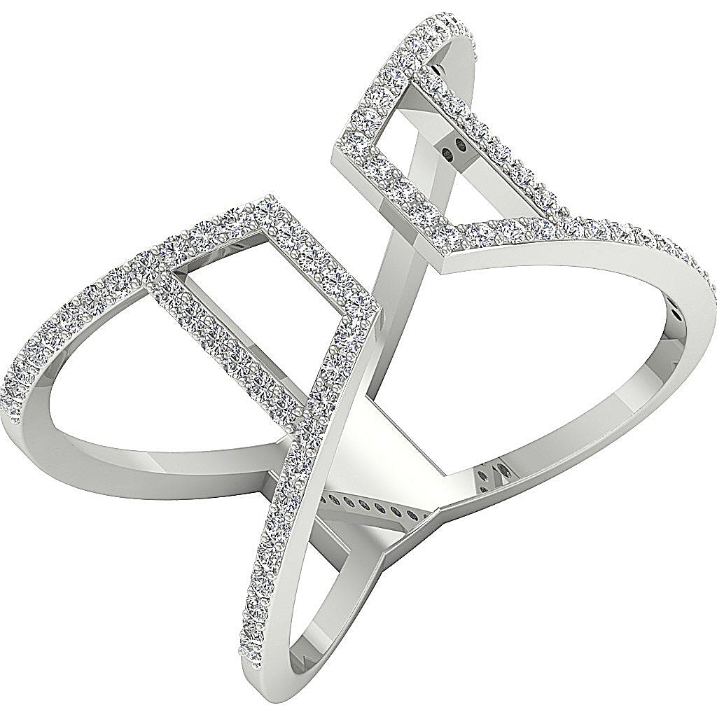 Natural Diamond Engagement Ring SI1 G 0.50 Ct Prong Set 14k Yellow Gold 14.00 MM