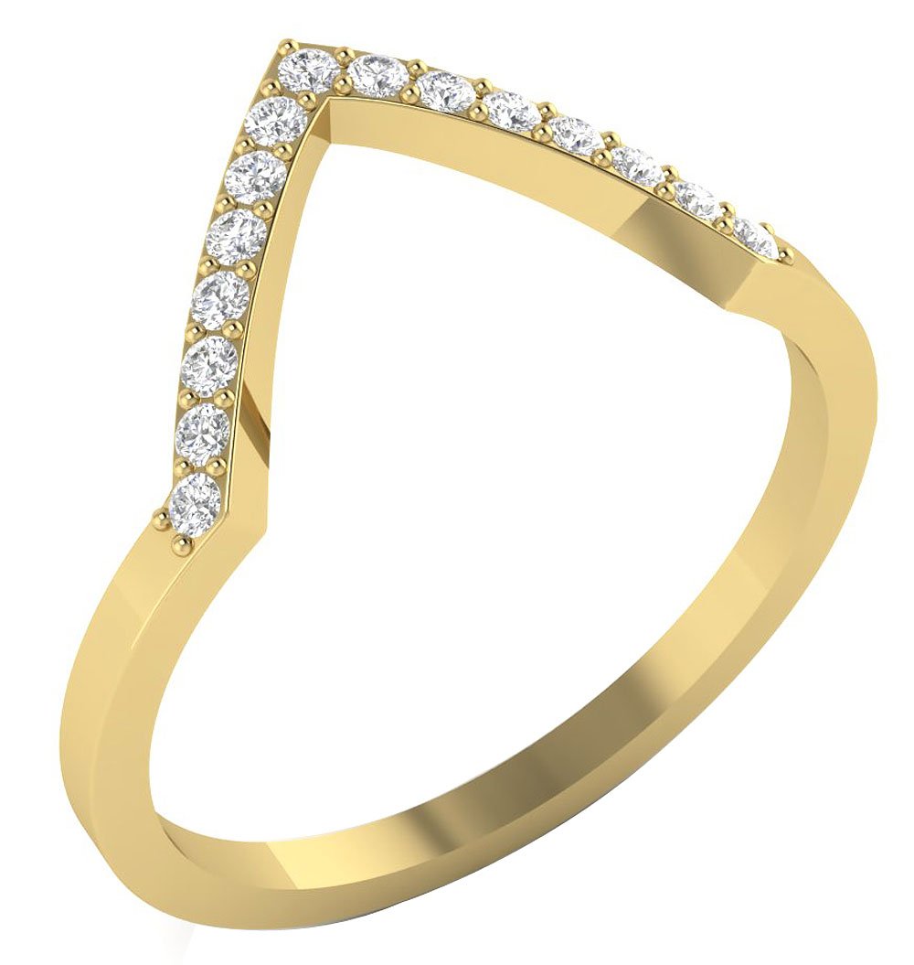 Designer Wedding Ring Genuine Diamond SI1 G 0.25 Ct 14k Solid Gold Prong Set 2.10 MM