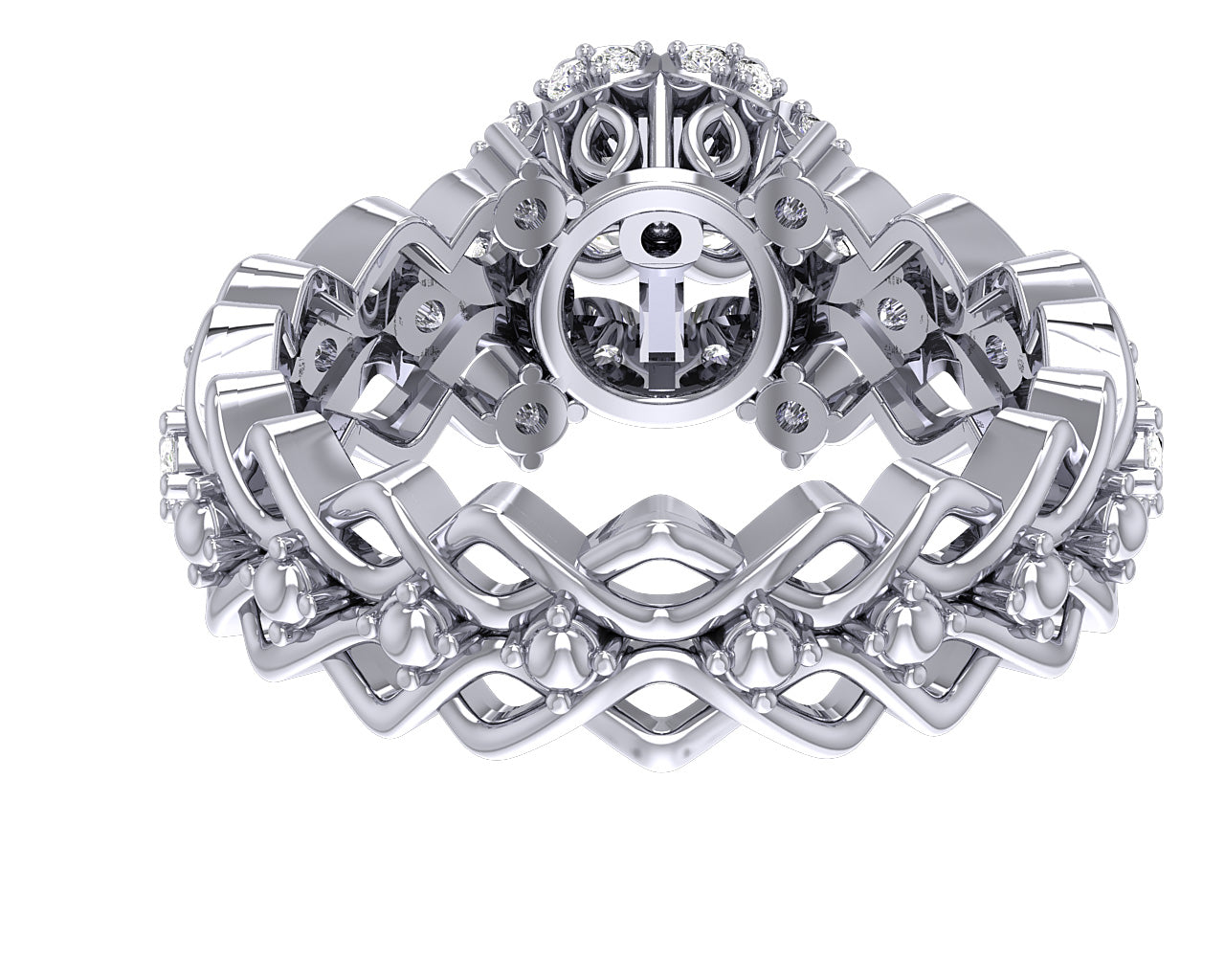 Solitaire Diamond Engagement Ring Round Cut I1 G 1.00 Carat 14K Gold Prong Set