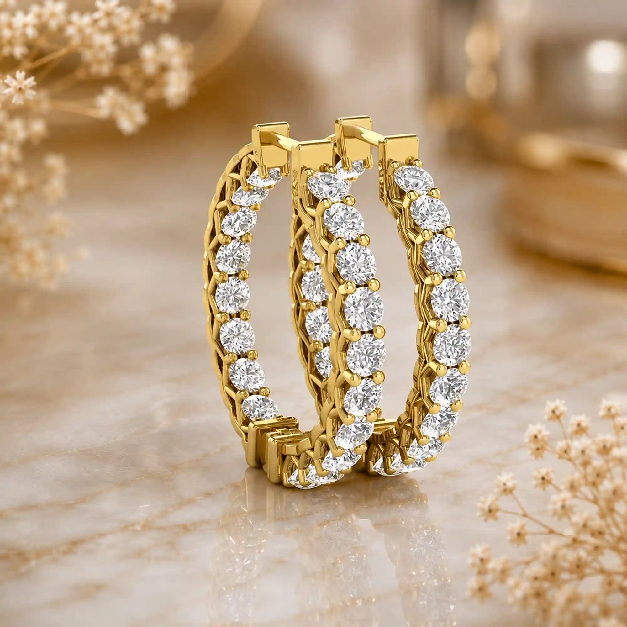 Diamond Hoops