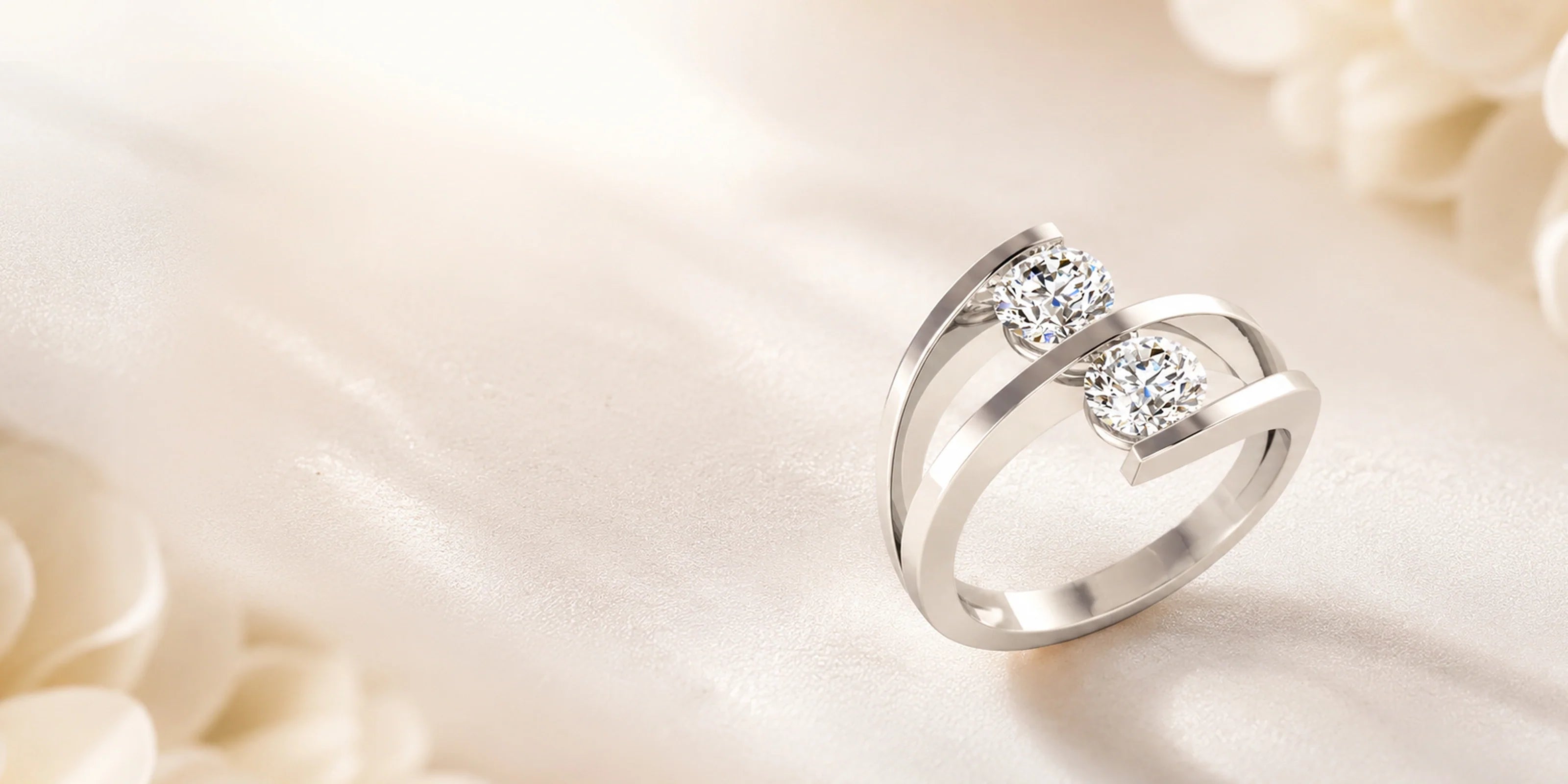 Forever Us Two Stone Diamond Rings
