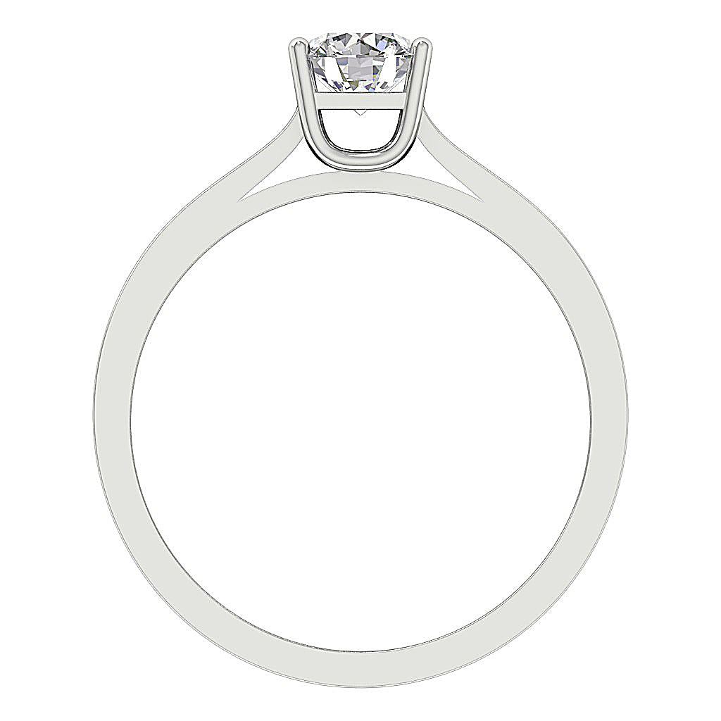 Comparison of 0.50ct, 0.75ct and 1.00ct lab diamond sizes