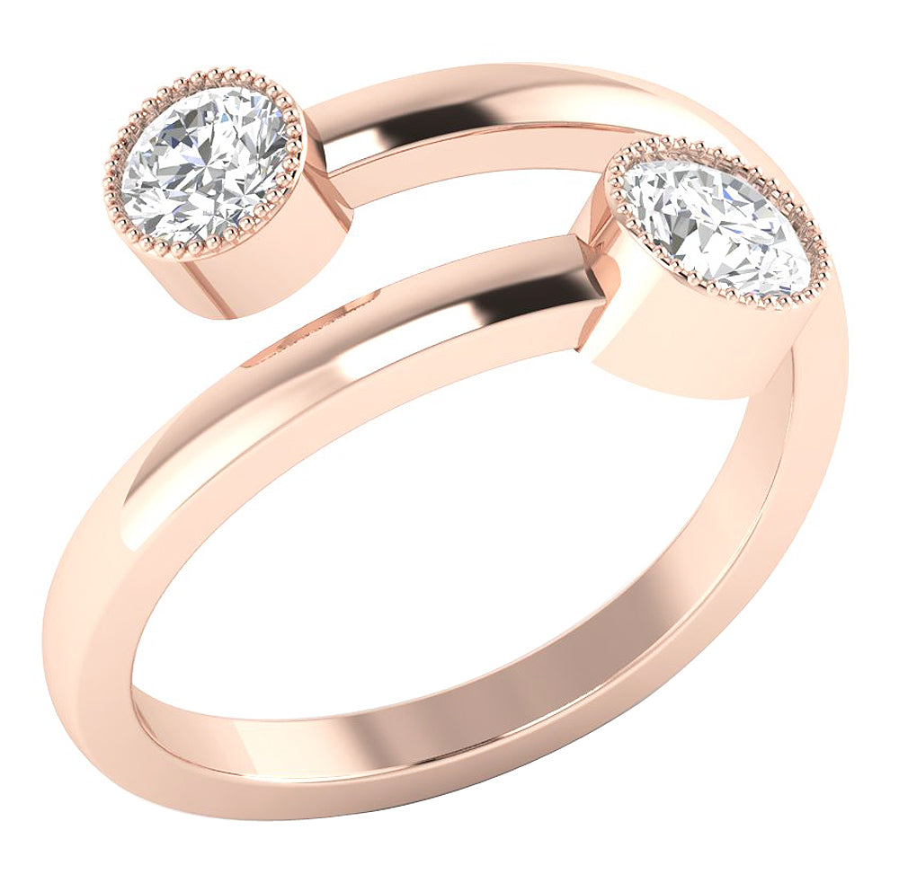 14kRoseGoldBezelSetEngagementRing