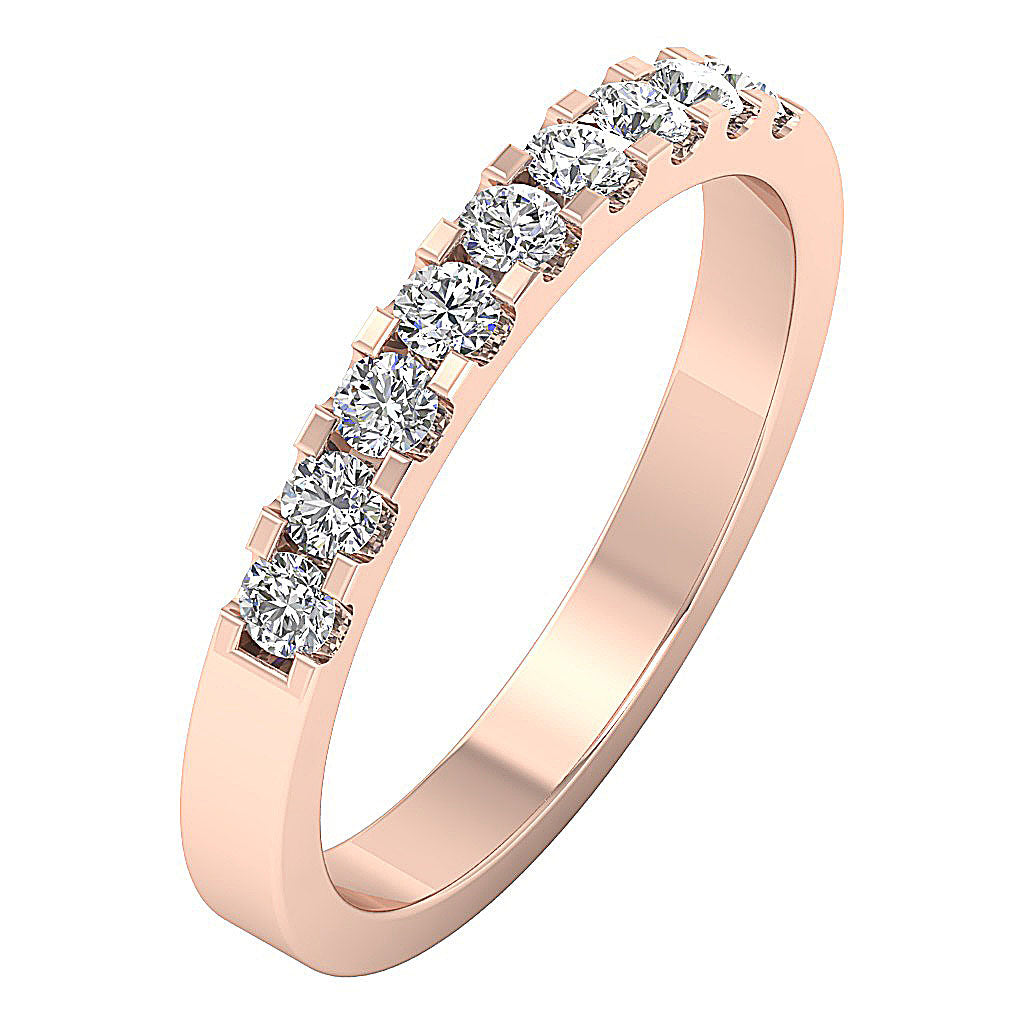 14kRoseGoldNaturalDiamondRing