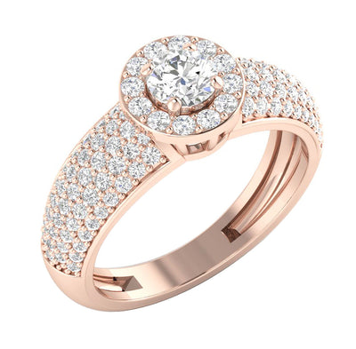 14kRoseGoldVintageEngagementRIng