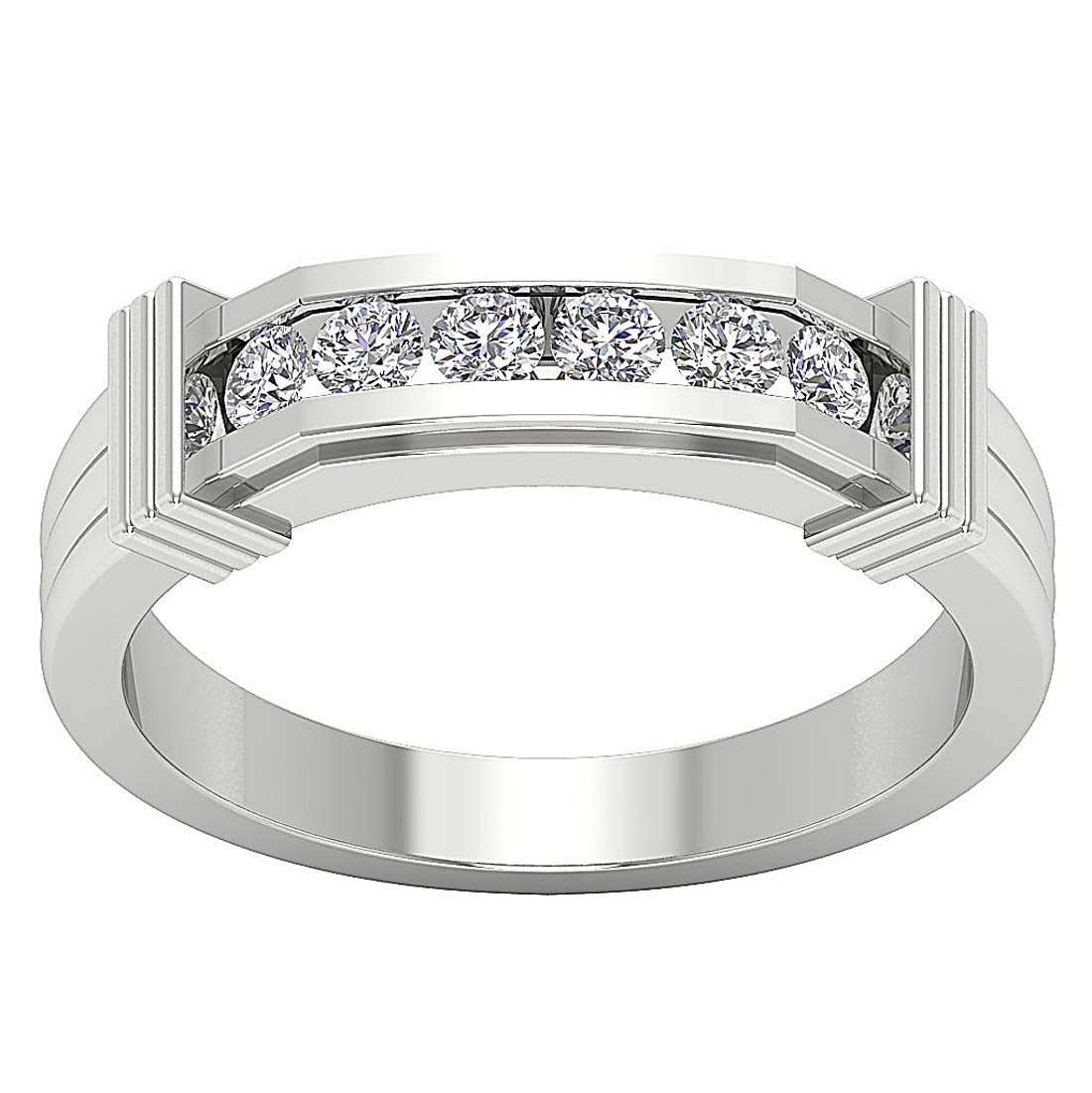 14kWhiteGoldVintageDesignerWeddingRing