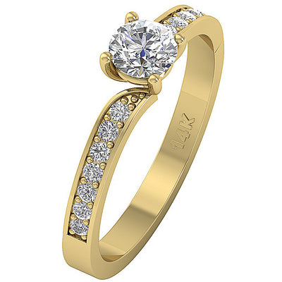 14kYellowGoldSolitaireEngagementRing