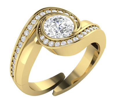 14kYellowGoldSolitaireEngagementRing