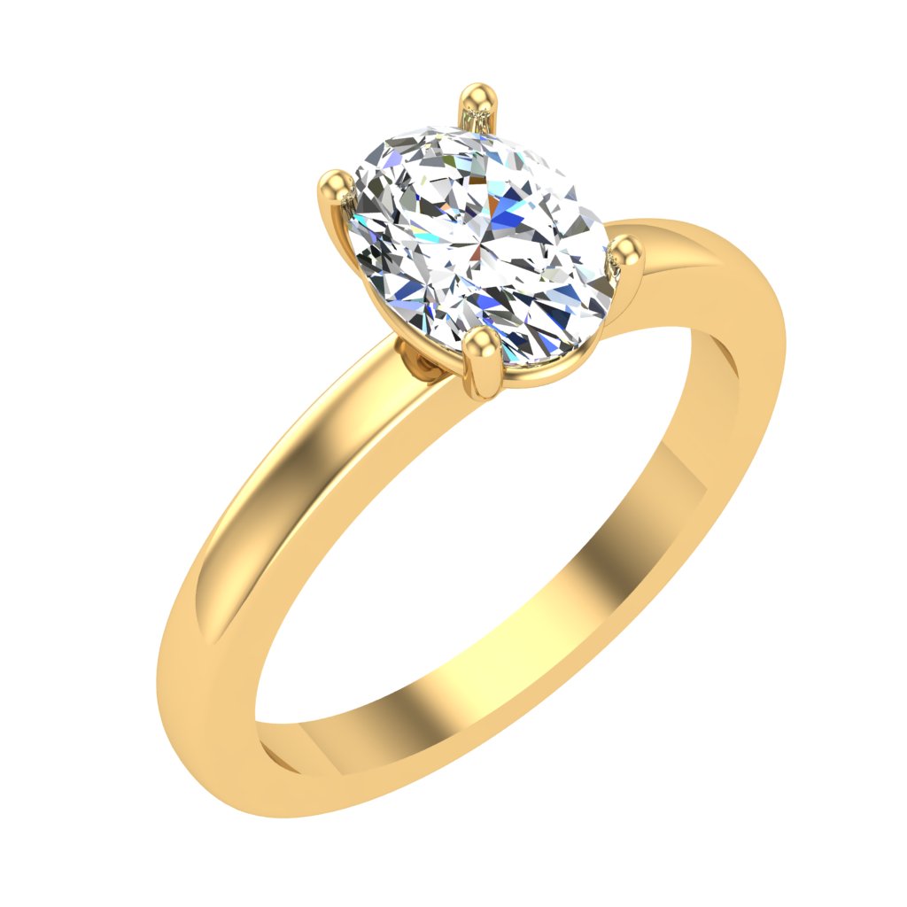 14kYellowGoldDesignerSolitaireAnniversaryRing