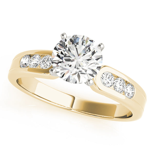 round-brilliant-cut-diamond-cathedral-ring-channel-set-yellow-gold
