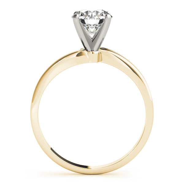 Bypass-Shank-Diamond-Solitaire-Ring-Yellow-Gold-Side-Profile-View
