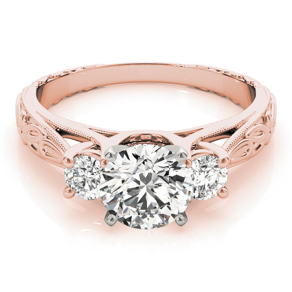 1.30Ct F-VS Lab Diamond: The Ultimate Designer Three-Stone Anniversary Ring Band