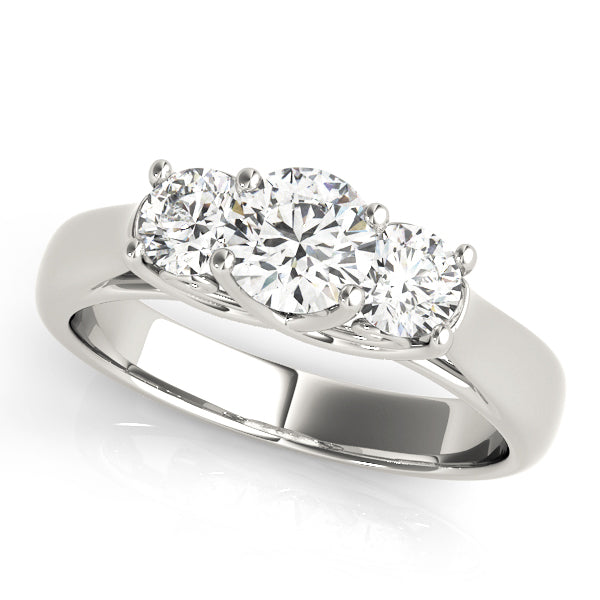 Past, Present, & Future: The Perfect 1.00Ct Trio