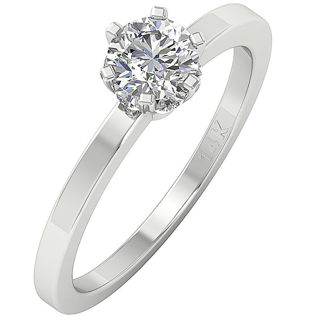 DesignerWeddingRing14kWhiteGold