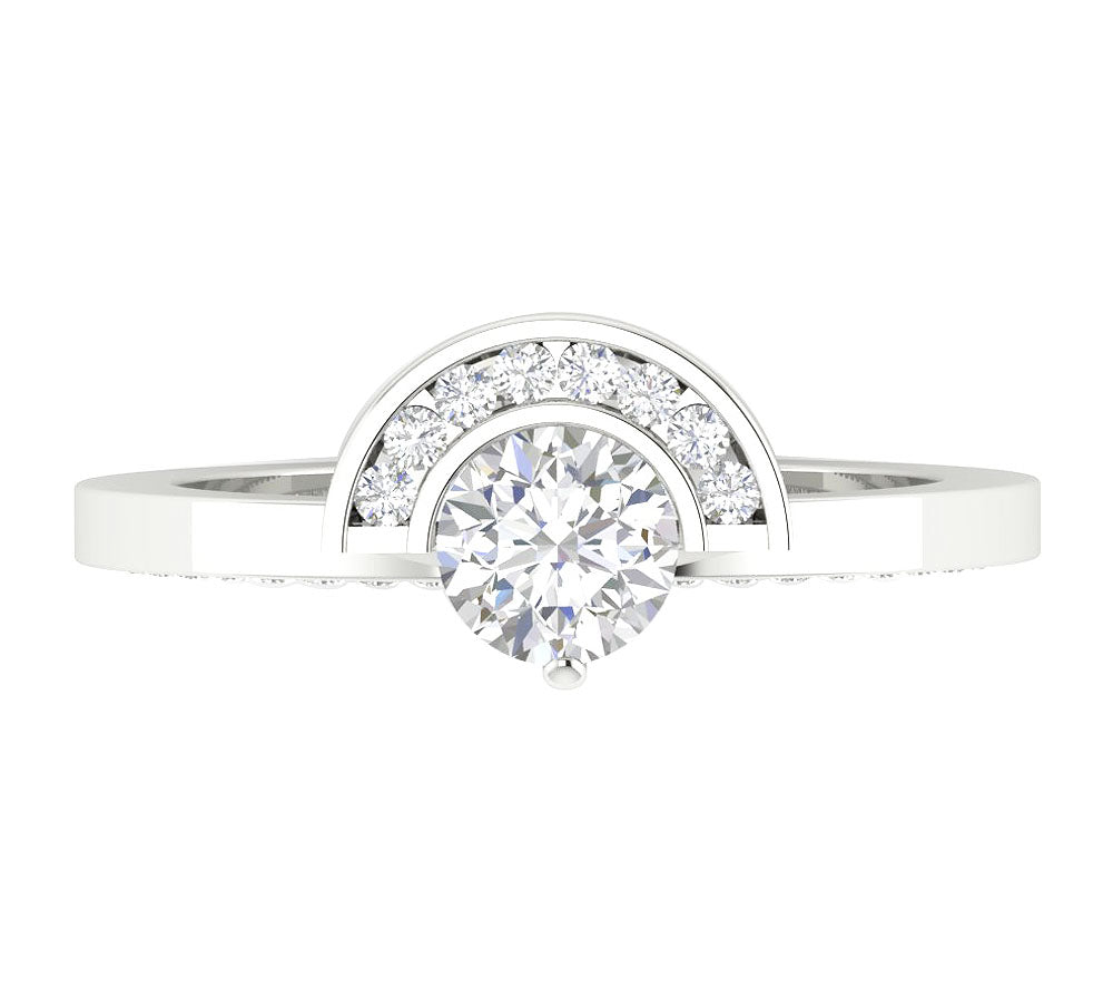 DesignerNaturalDiamond14kWhiteGoldRing