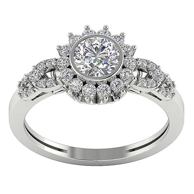 DesignerSolitaire14kSolidGoldRing