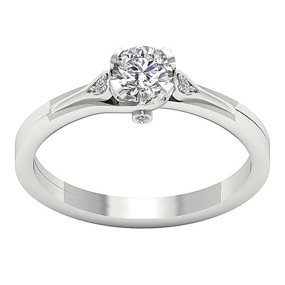 DesignerSolitaire14kSolidGoldRing