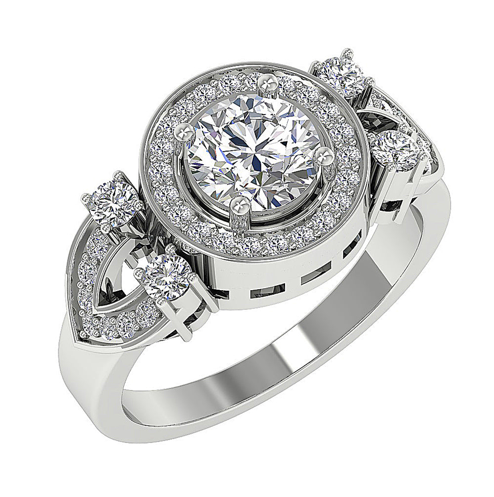 SideViewDesignerWeddingRing14kWhiteGold