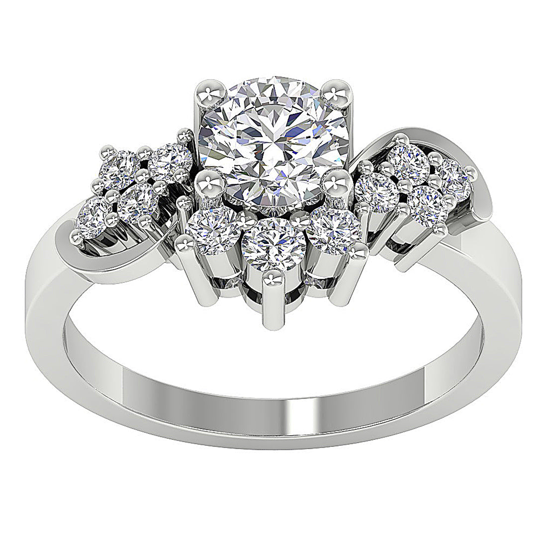 DesignerWeddingRing14kSolidGold