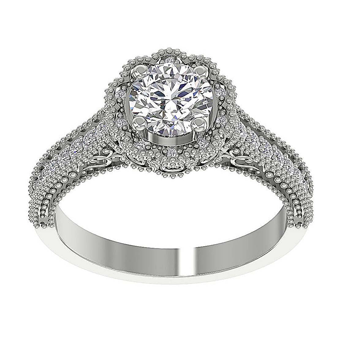 DesignerWeddingRing14kSolidGold