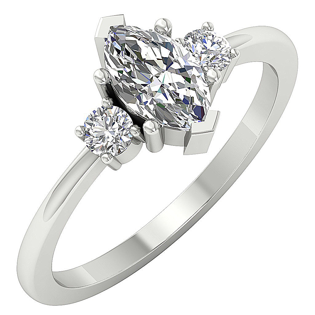 DesignerAnniversaryRing14kWhiteGold