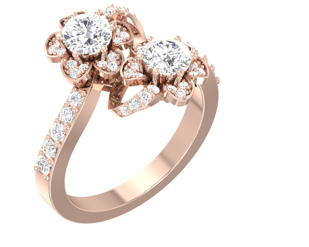RoseGoldSideViewSolitaireEngagementRing