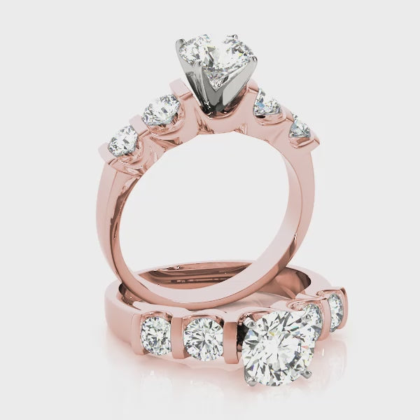 Eye-Catching Rose Gold Ring