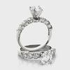 Pure White Gold & Lab Diamond