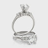 14k White Gold Diamond Ring