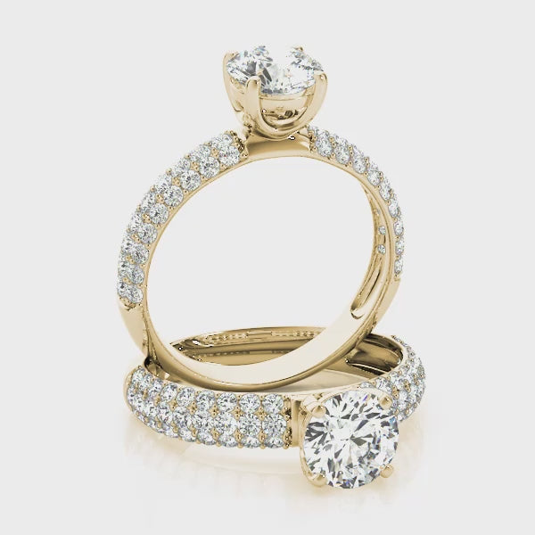 14k Gold & Lab-Grown Diamond