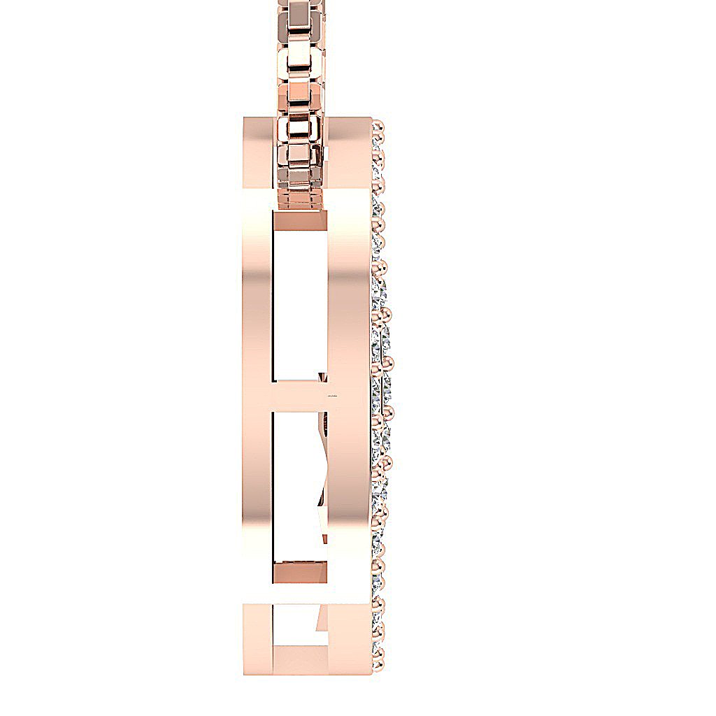 Natural Diamond Circle Of Love Engagement Pendants SI1/I1 G 0.50 Ct 14k/18k White Gold Prong Set