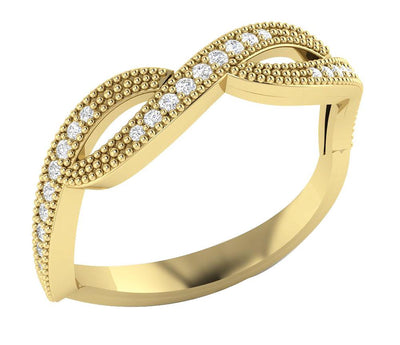 5.20 MM Engagement Ring Natural Diamond 14k White Yellow Rose Gold Prong Set SI1 G 0.25 Ct