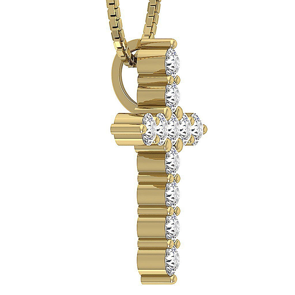 14kGoldDesingerCrossPendants