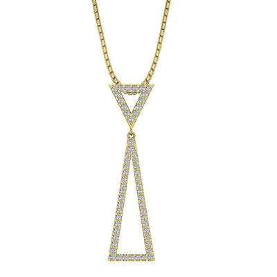 Genuine Diamonds SI1/I1 G 0.30 Carat Unique Fashion Pendants 14k/18k Gold