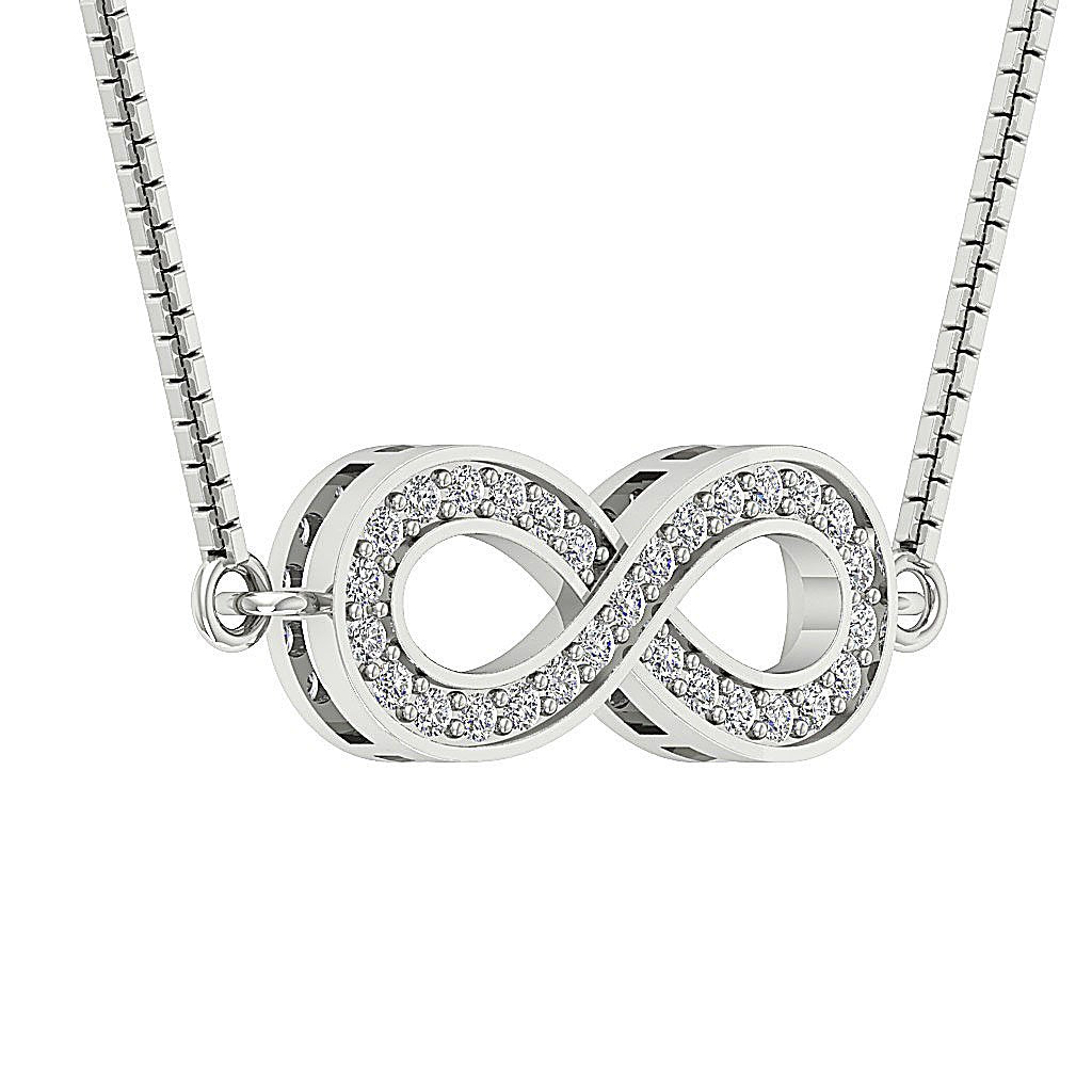 SI1/I1 G 0.25 Carat Genuine Diamond 14k/18k Solid Gold Unique Fashion Pendant