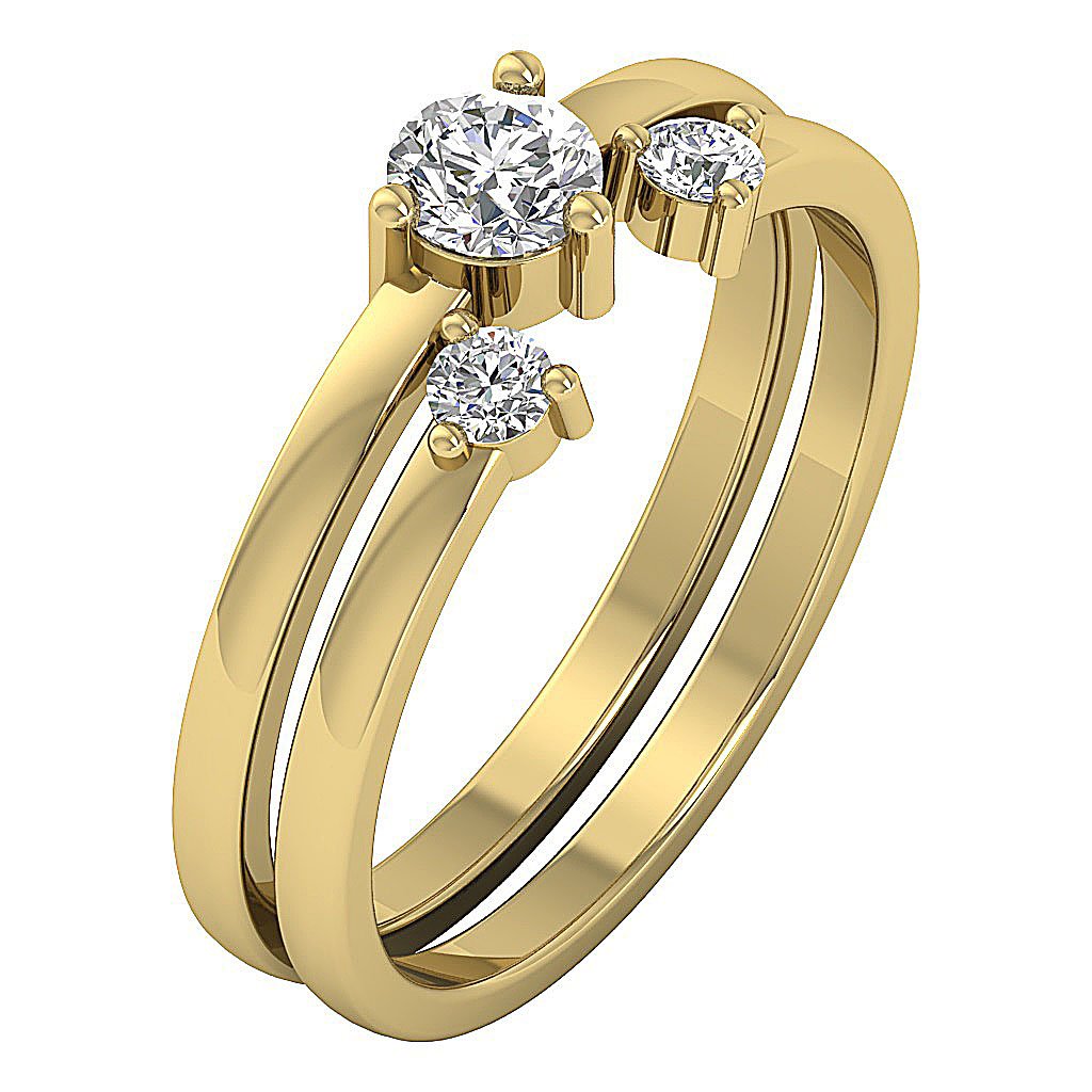 14K Solid Gold Bridal Solitaire Wedding Ring Prong Set I1 G 5.50 Ct Diamond 6.20 MM