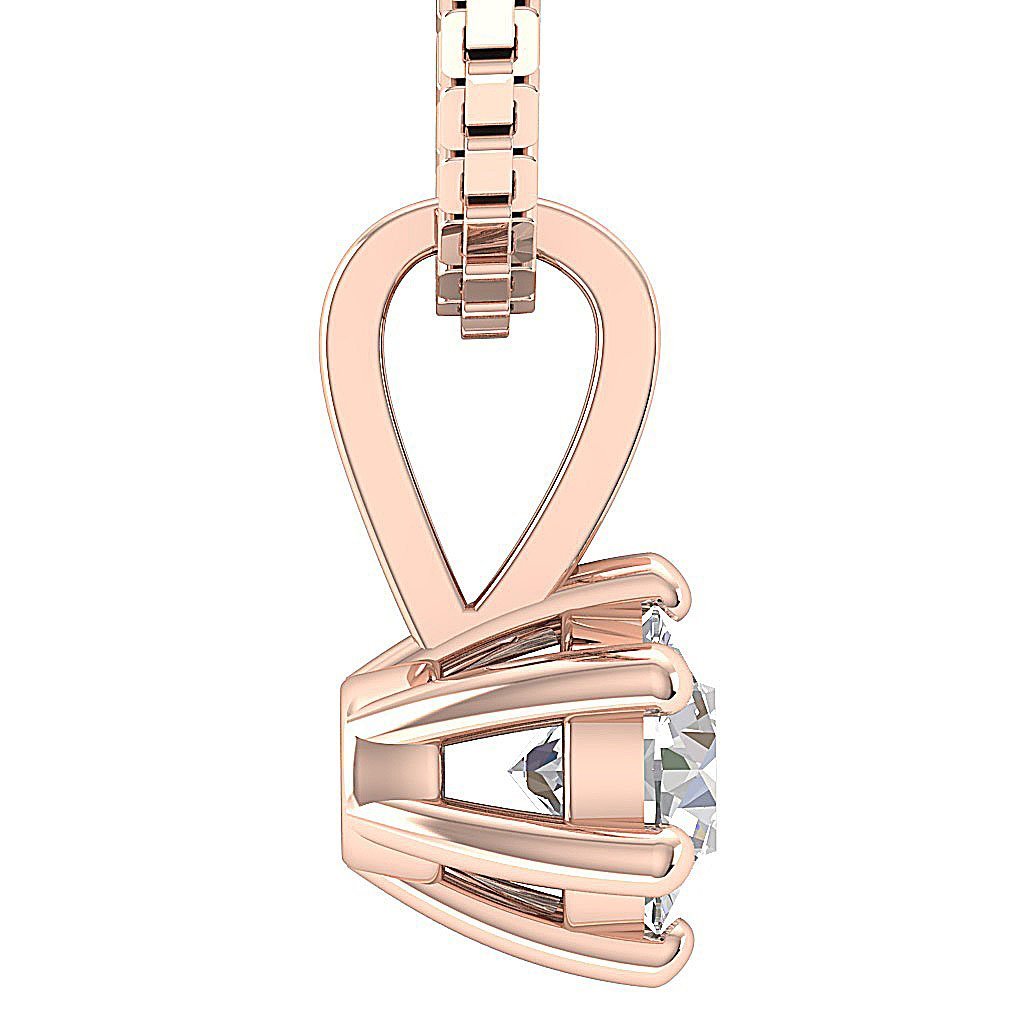 Detail View: High-Polish Finish on the Bold Pendant Bale