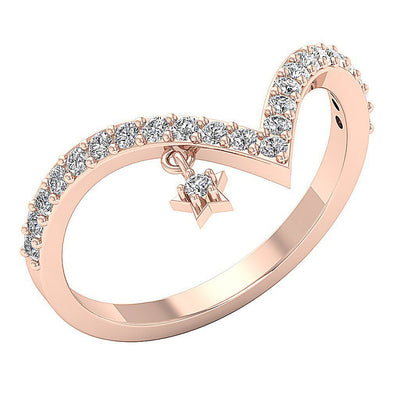 SI1 G 0.50 Ct Engagement Ring Natural Diamond Cut Prong Set 14k White Gold 11.25 MM