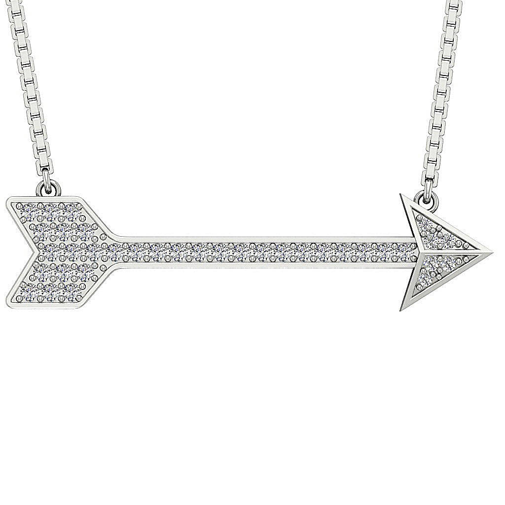 Fashion Pendants SI1/I1 G 0.35 Carat 14k/18k White Yellow Rose Gold Natural Diamond