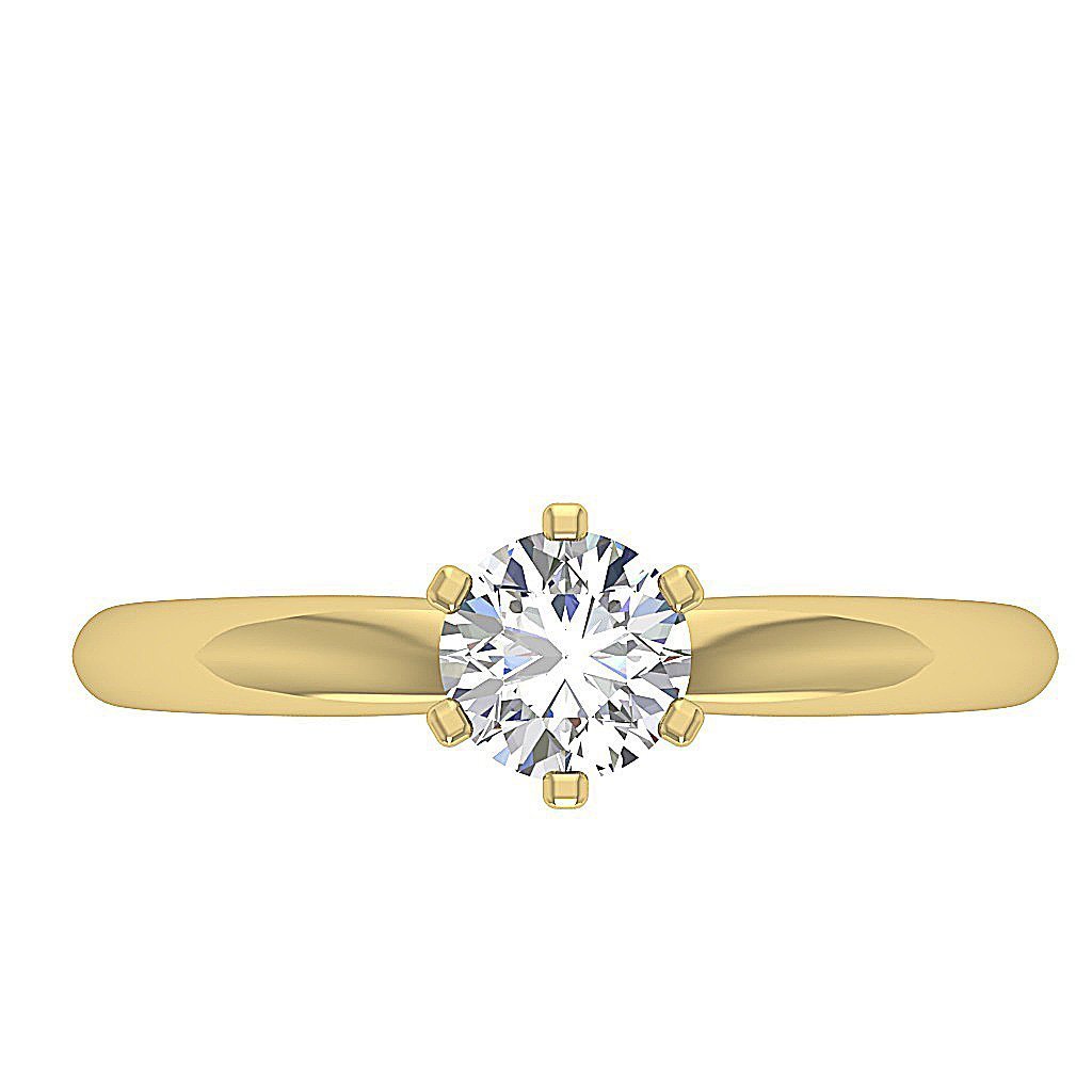 DesignerNaturalDiamond14kYellowGoldRing