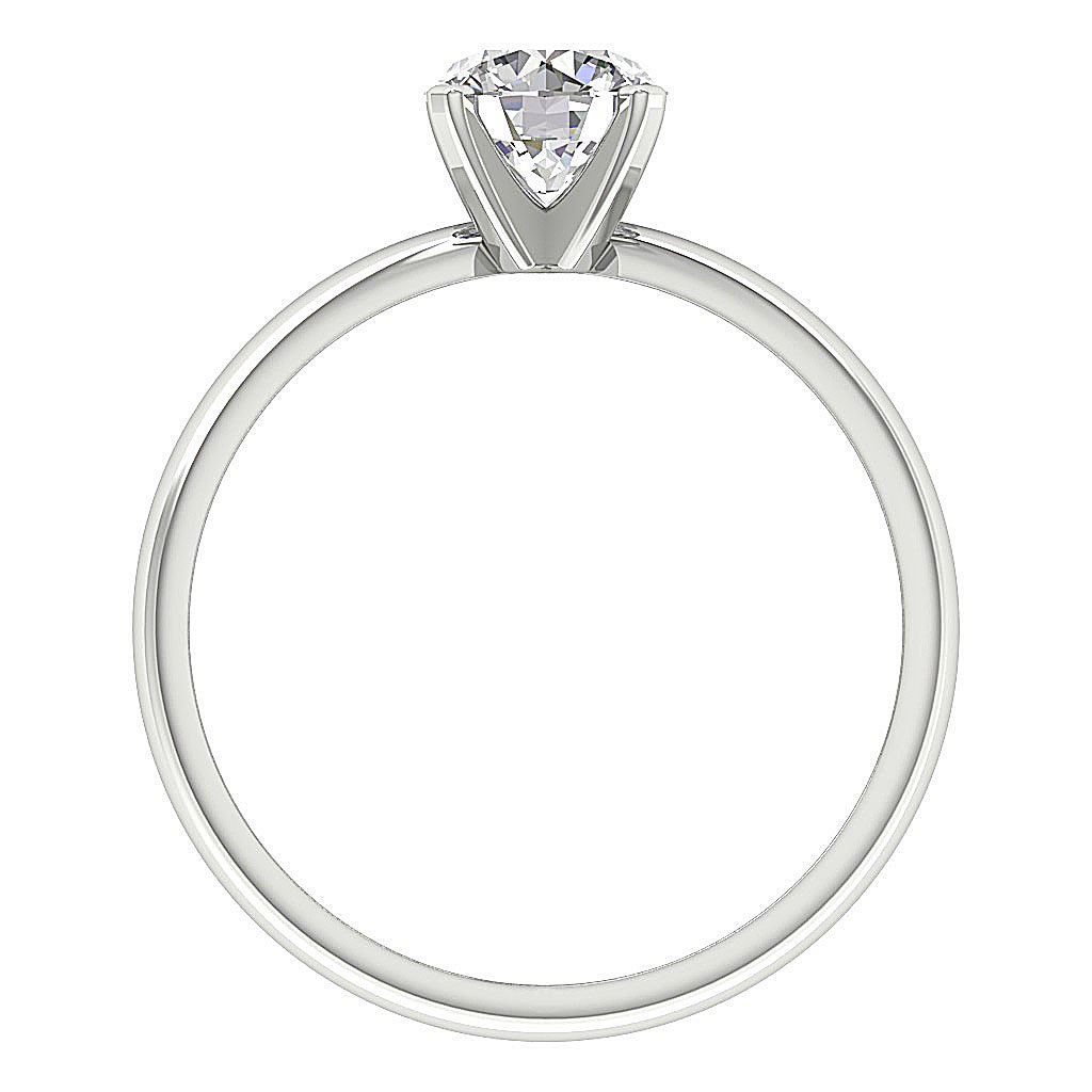 FrontViewWhiteGoldRing