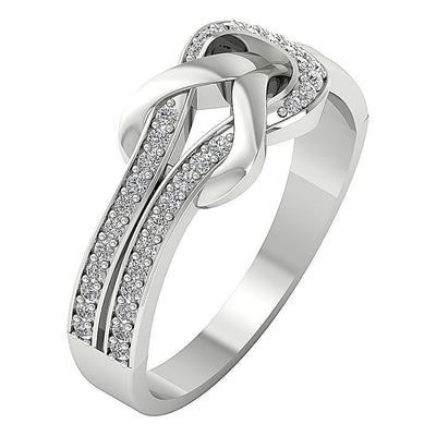 Genuine Diamond Wedding Ring SI1 G 0.30 Ct 8.40 MM