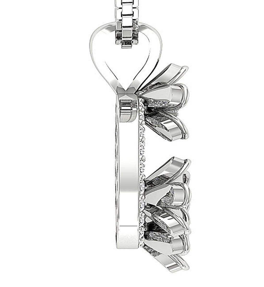 Designer Fashion Pendants SI1/I1 G 0.50 Carat Natural Diamond 14k/18k Solid Gold