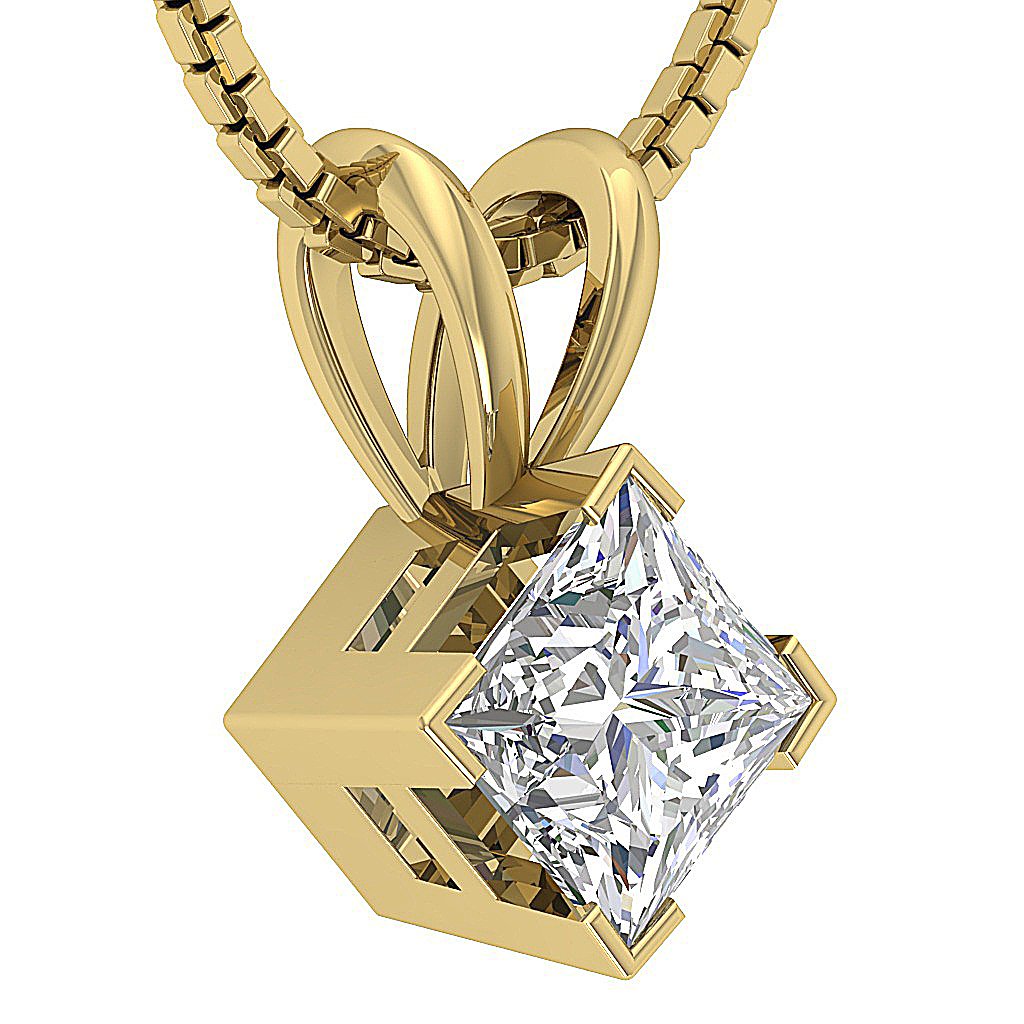 Natural Diamonds SI1 G 0.65 Carat Designer Unique Pendants 14k/18k Gold