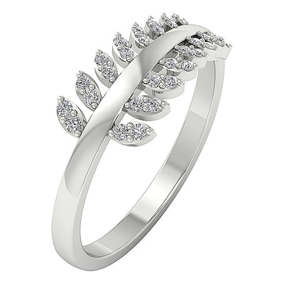 Engagement Diamond Ring SI1 G 0.25 Ct 14K White Yellow Rose Gold 8.00MM