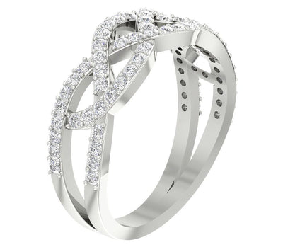 Engagement Round Diamond Ring Prong Set 14K Gold SI1 G 0.75 Ct 7.85 MM